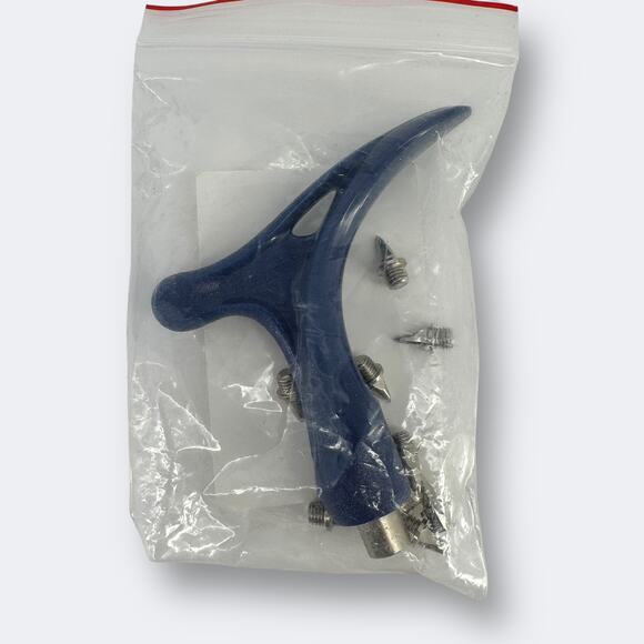 Asics Resurgence XC Track & Field Shoes Mens Size 11.5 Aquarium Blue Purple - Picture 10 of 10